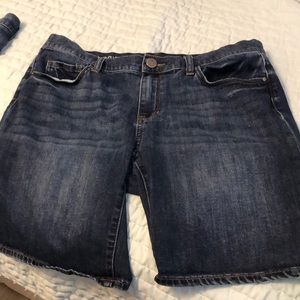 Tinted Blue Womens Jean shorts!